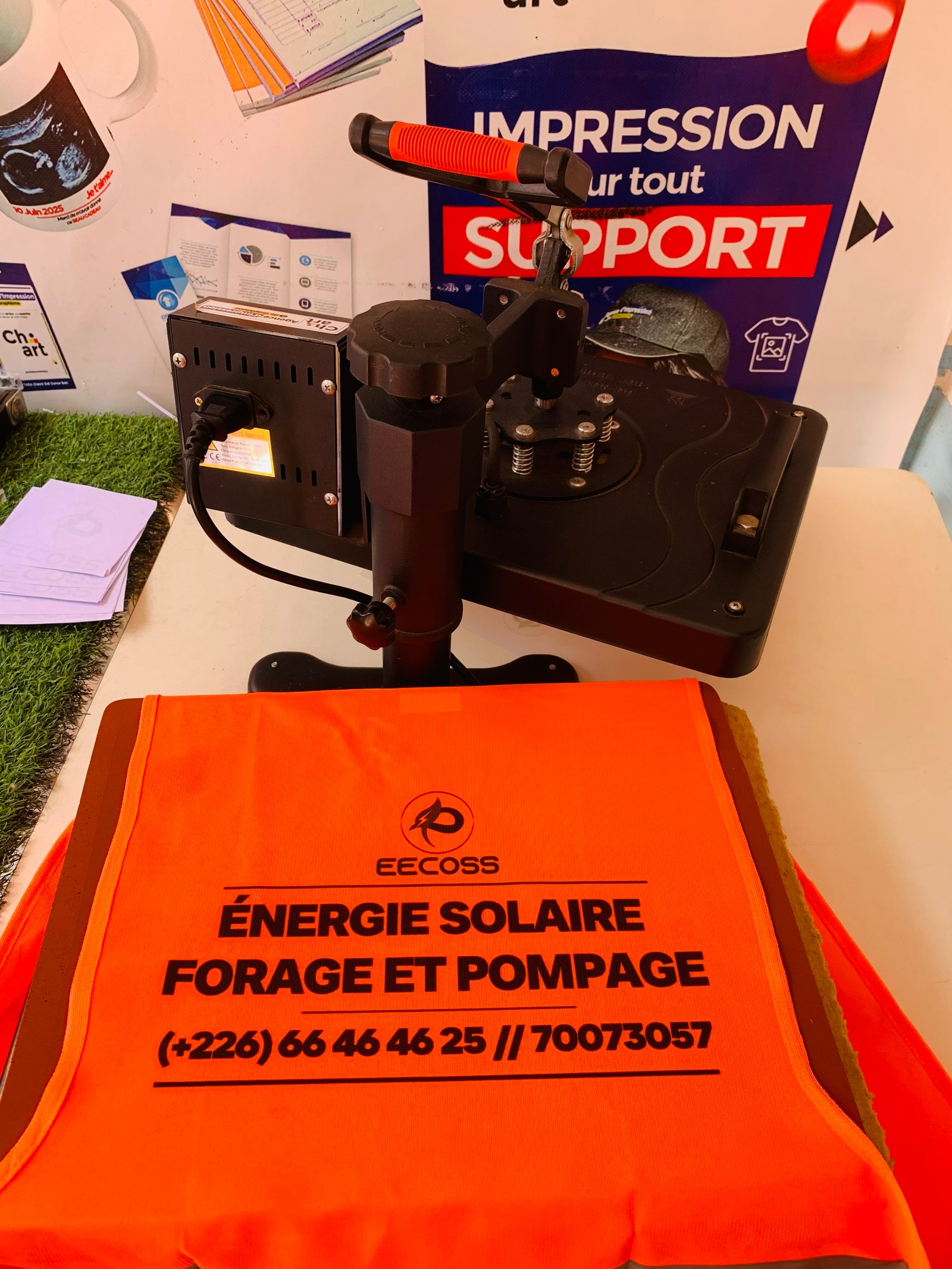 Technique d'impression : Sublimation