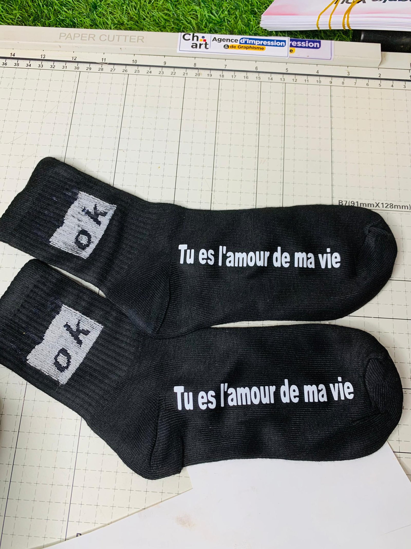 Chaussettes personnalisées