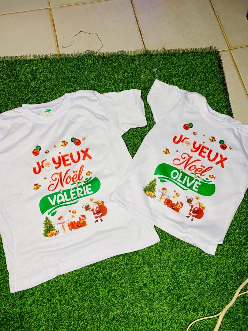 Tee-shirt de Noel