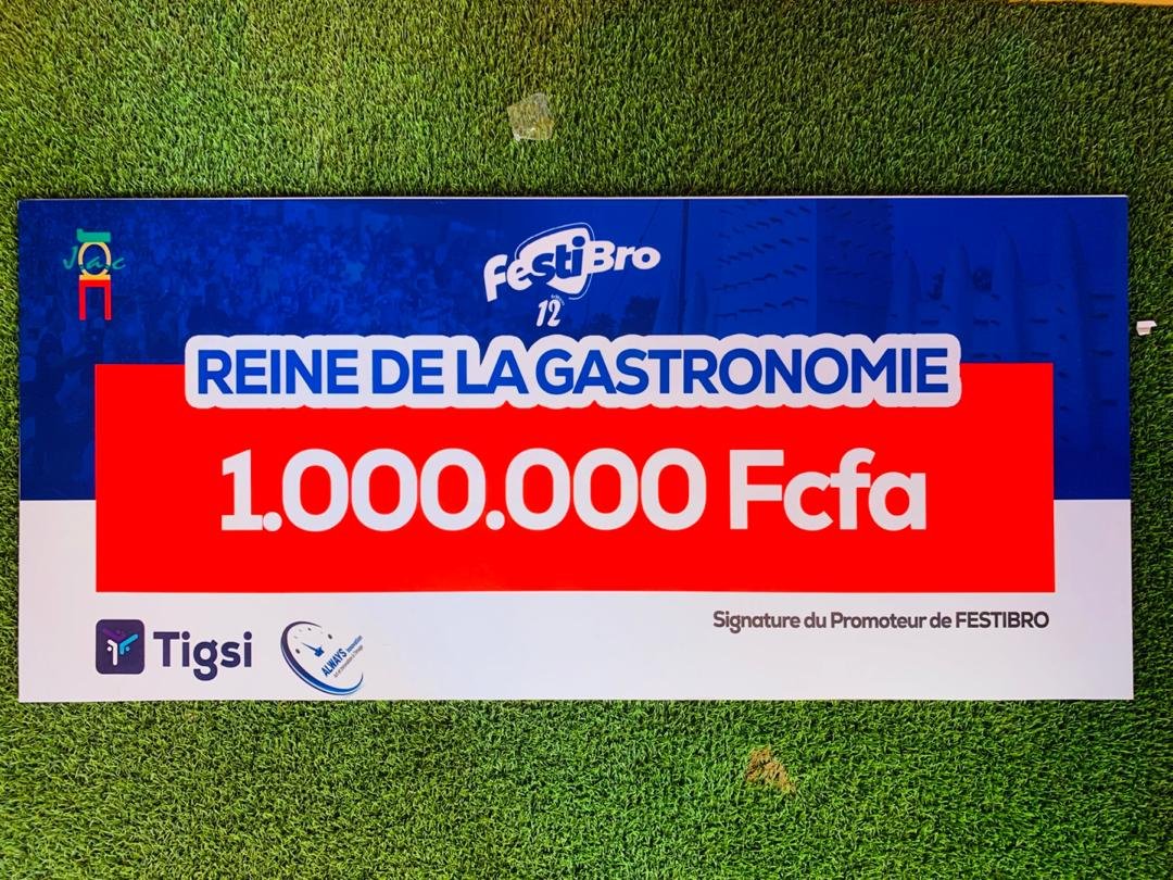 Un chèque grand format (ou chèque géant)