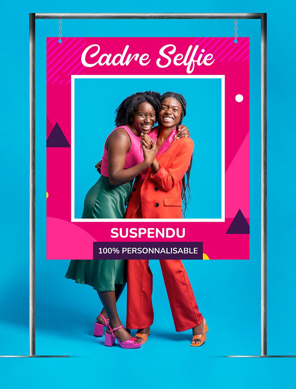 Cadres photo personnalisés pour événements